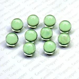 Green Amethyst 10x10 mm Ball Plain